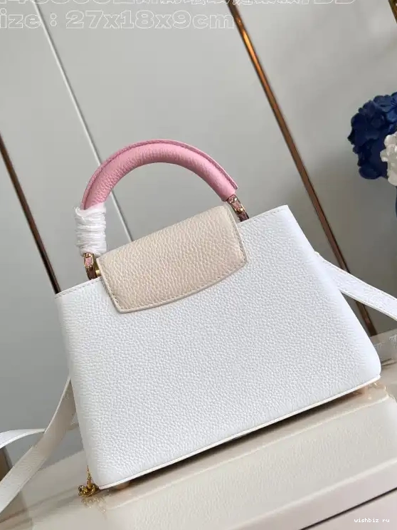 WIS LOUIS BB-27*18*9CM CAPUCINES VUITTON 0703